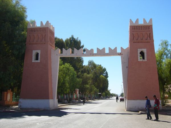 Portail Goulmima du rond-point